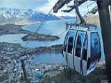 Queenstown 皇后鎮搭乘空中纜車，欣賞世界著名旅遊勝地的迷人景致
