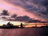 雪梨海港之夕陽美景