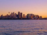 夕陽之下的悉尼(雪梨)城市風光